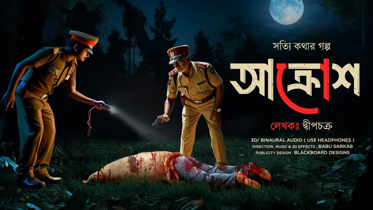 AKROSH | SATTI KATHAR GOLPO | Crime Story | Thriller/Suspense Story | *3D Audio*