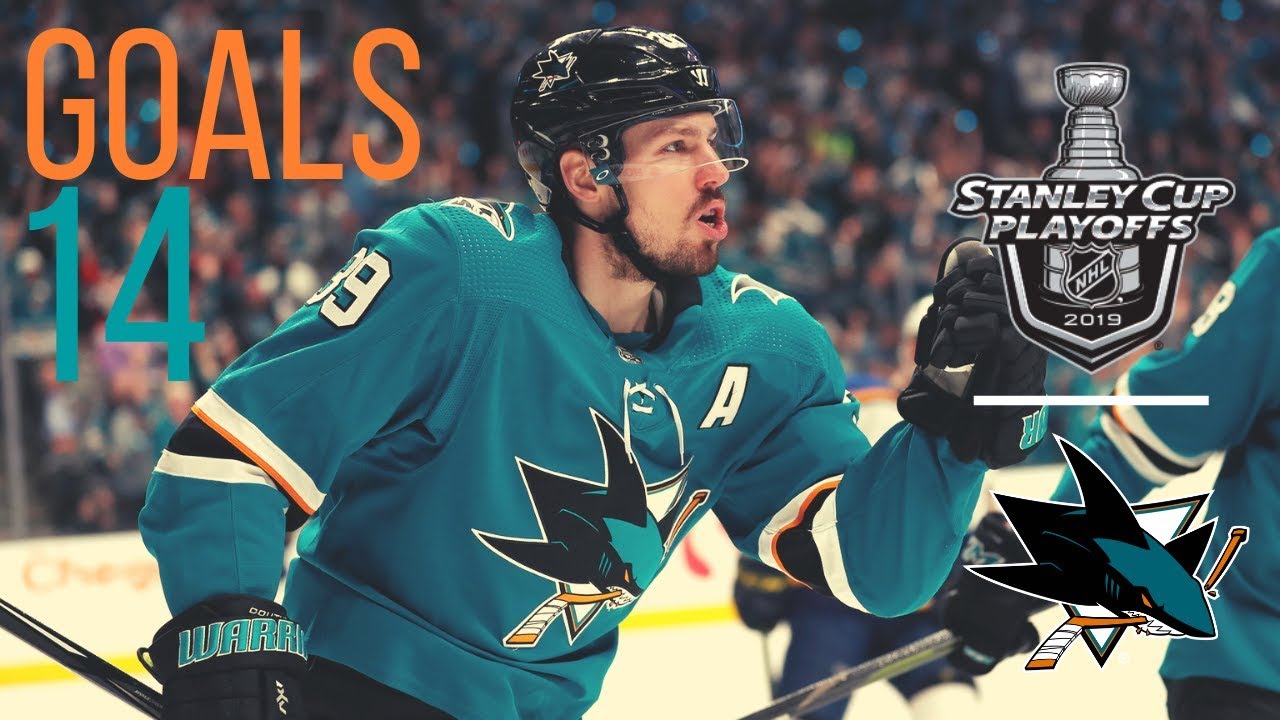 #39 Logan Couture - 2019 Stanley Cup Playoff Goals (14) | San Jose Sharks