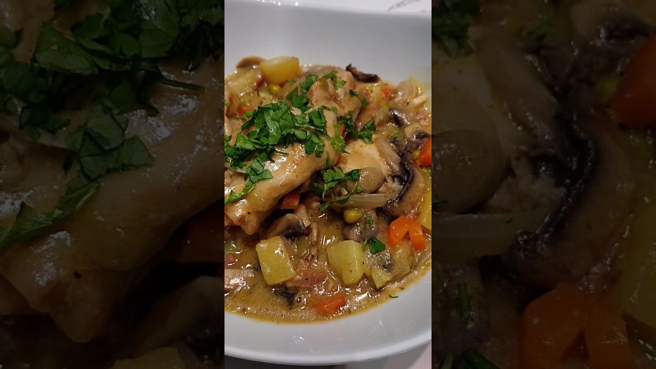 CREAMY CHICKEN STEW👌🤩 