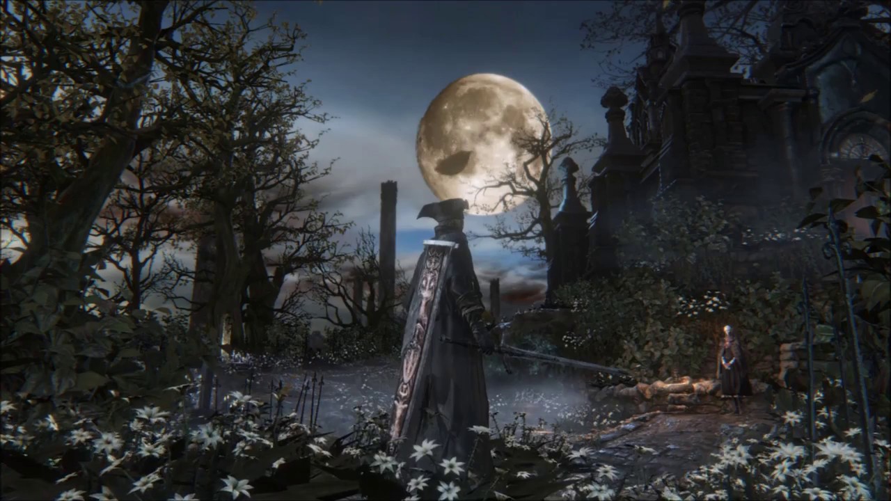 Bloodborne - Hunter's Dream Ambiance (wind, soft music, white noise)