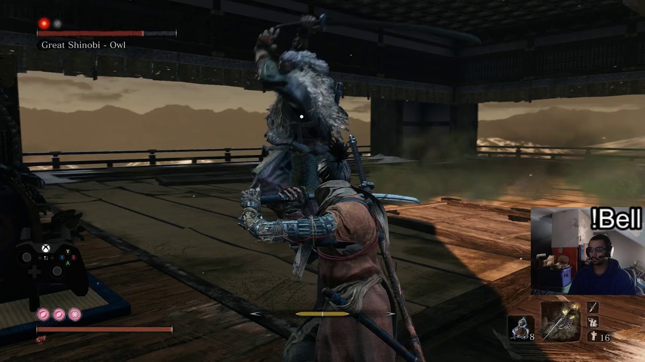 Sekiro Owl Fight -- World First NO DMG on Demon Bell Difficulty. +Walkthrough