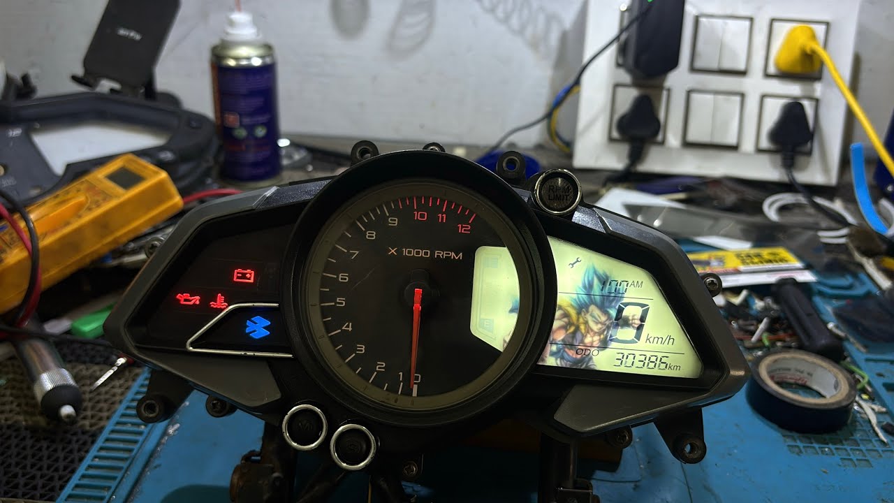 Ns200 Speedometer Repair And Image modify #ns200modify #ns200speedometerservice