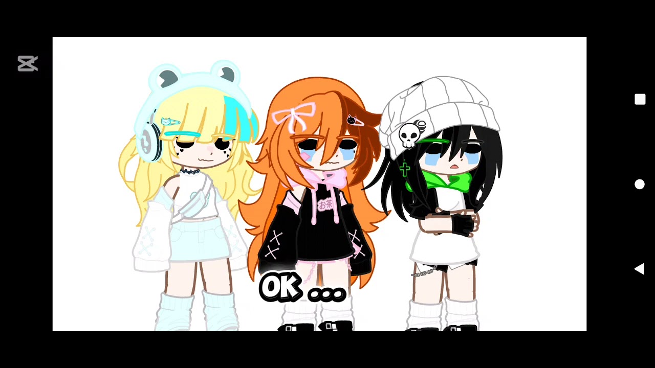 ~•° LAS CHICAS BAILANDO ~•^ #gacha_nox ppg +RRB ❤️☄️
