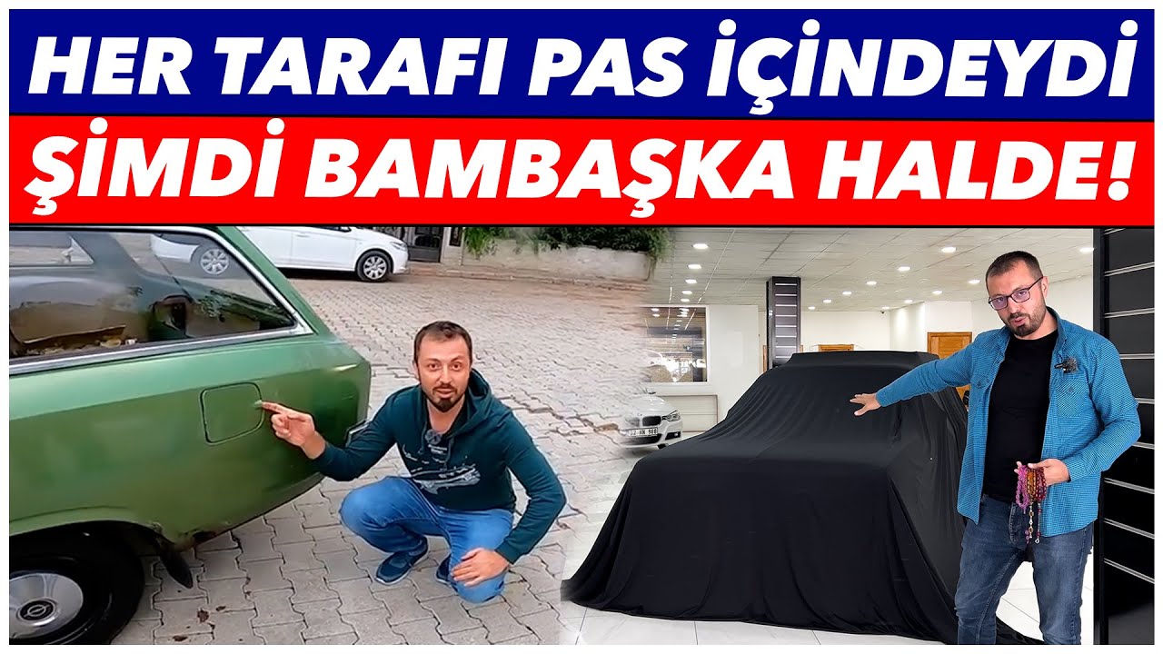 39.000 KM'DE 1971 MODEL SATILIK OPEL RECORD! (İNANILMAZ DEĞİŞİM)