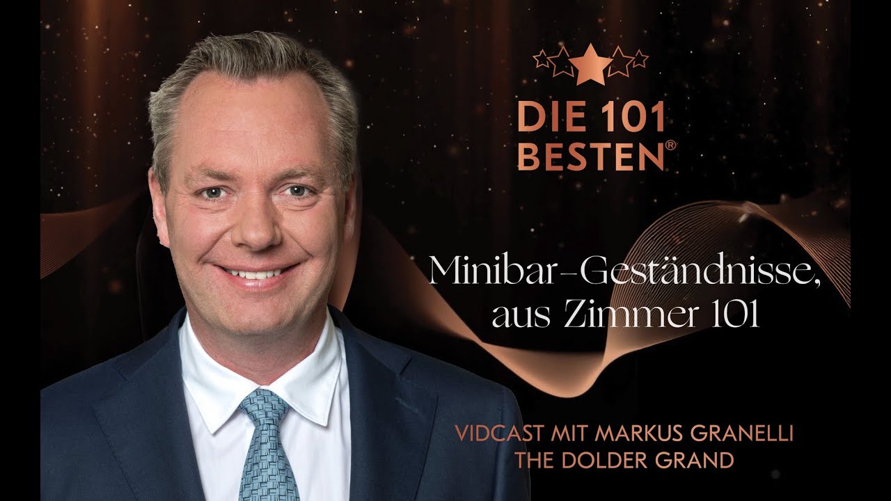 Markus Granelli auf Besuch an der "Minibar im Zimmer 101"