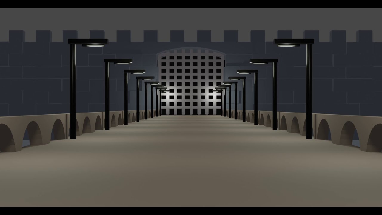 Environment Art - Bridge made in Blender