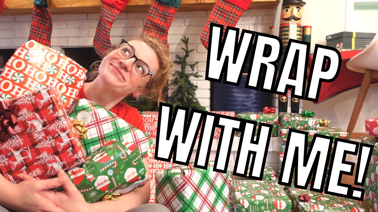 WRAP WITH ME 2022! SPEED WRAPPING CHRISTMAS VIDEO, GET IT DONE!