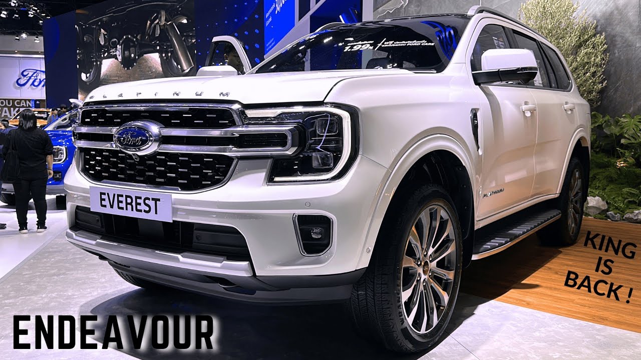 2024 Ford Endeavour V6 Turbo Platinum 7-Seater SUV - Better Than Toyota Fortuner | Features, Price |