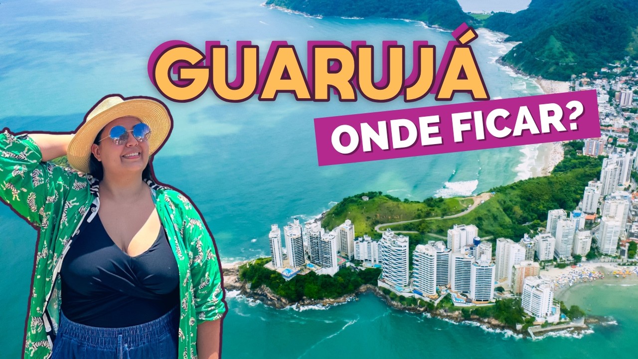 OS 5 MELHORES Lugares para SE HOSPEDAR no Guarujá | DICAS DE ONDE SE HOSPEDAR NA BAIXADA SANTISTA