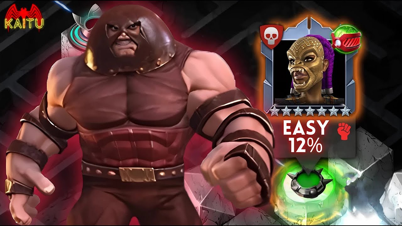 Nightmare Raids Speedrunning: JUGGERNAUT MAX DAMAGE! Jabari Panther Boss Challenge! - MCOC