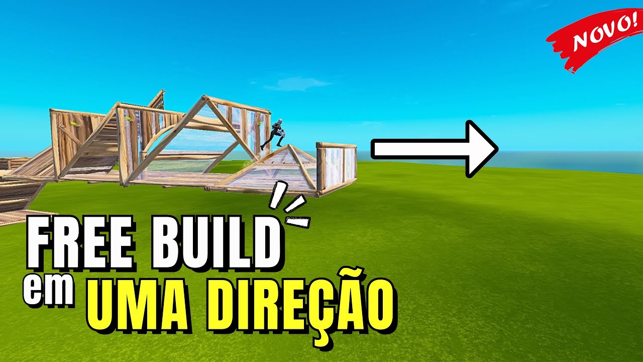 Como Fazer FREE BUILD/RETAKES Em UMA DIRE&Ccedil;&Atilde;O no Fortnite | Free build reto de Forma F&Aacute;CIL 2025
