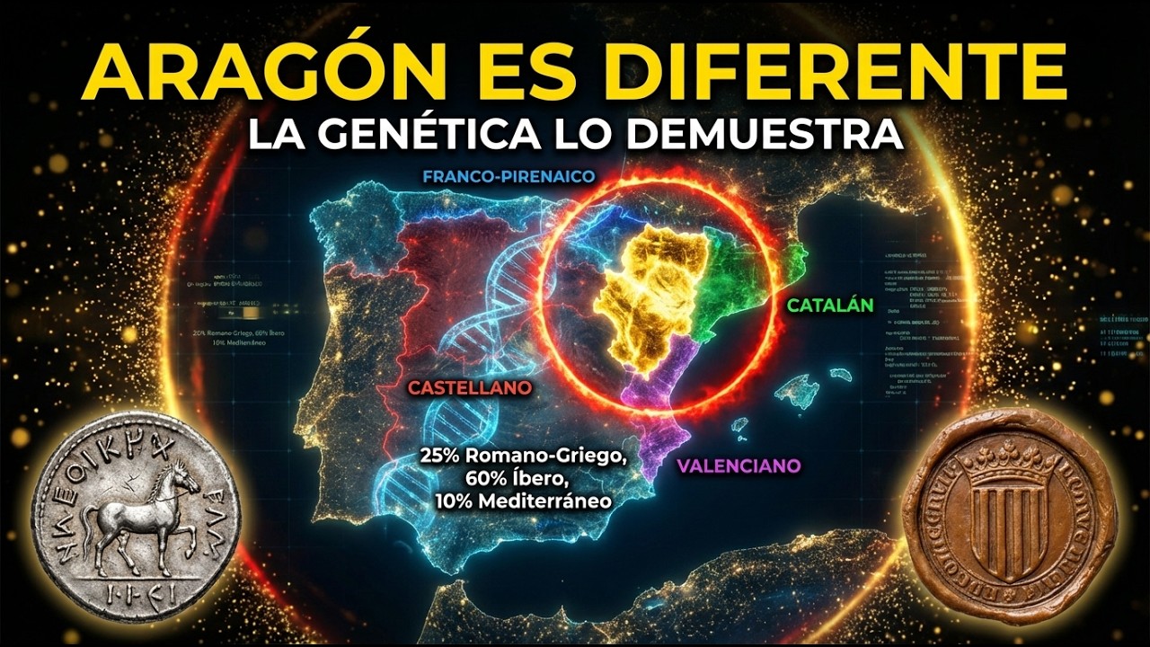 ADN de ARAGÓN: El reino olvidado que unió España | La verdad genética entre Francia y Castilla