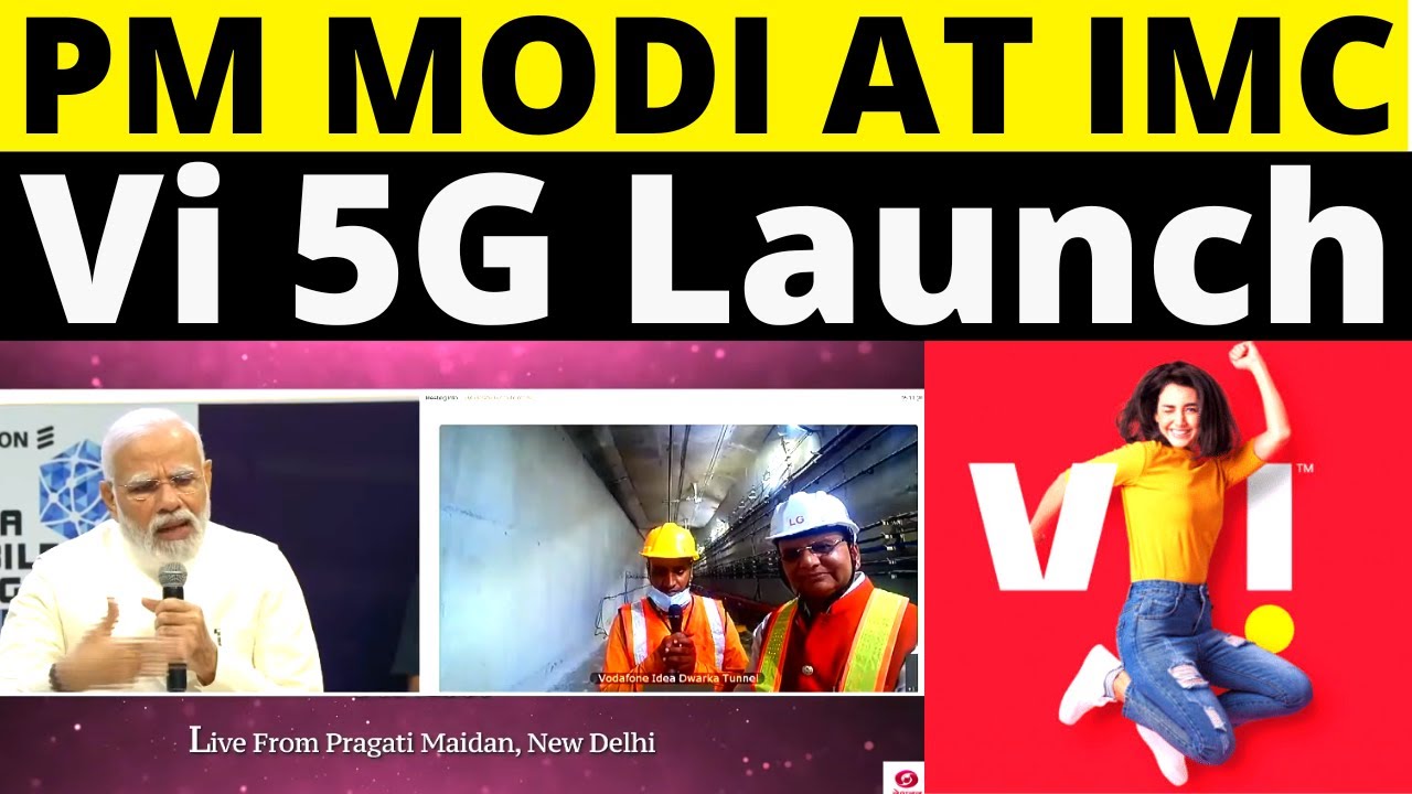 Vi 5G Launch in India | Vi Underground 5G Live Demo in Delhi | PM Modi 5G Launch At IMC 2022
