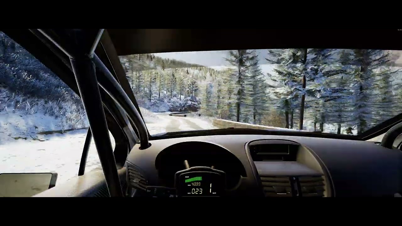 EA Sports WRC, Montecarlo, 308, Fondo ghiacciato