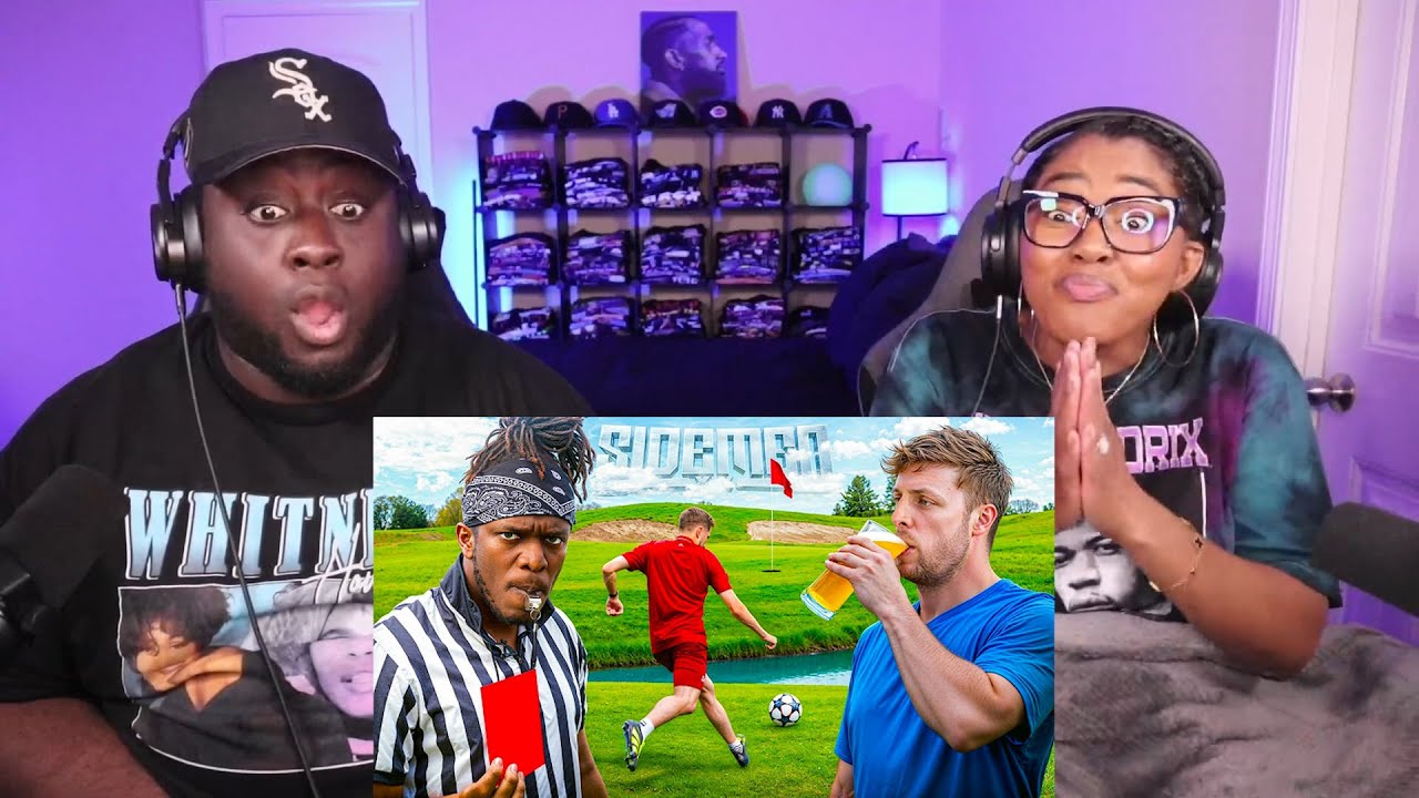 Kidd and Cee Reacts To SIDEMEN FORFEIT FOOT GOLF