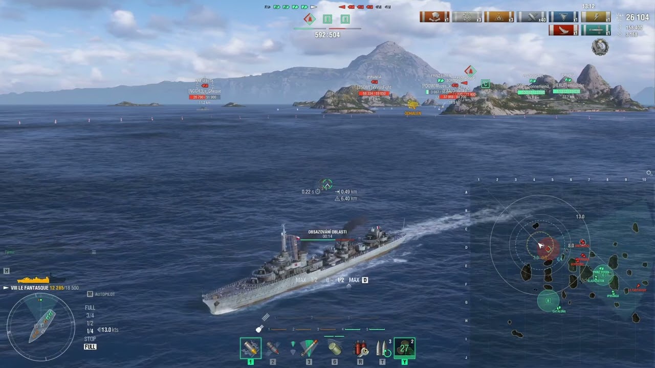 Když všichni umřou a vám se ještě nechce...; Le Fantasque WoWs 2026