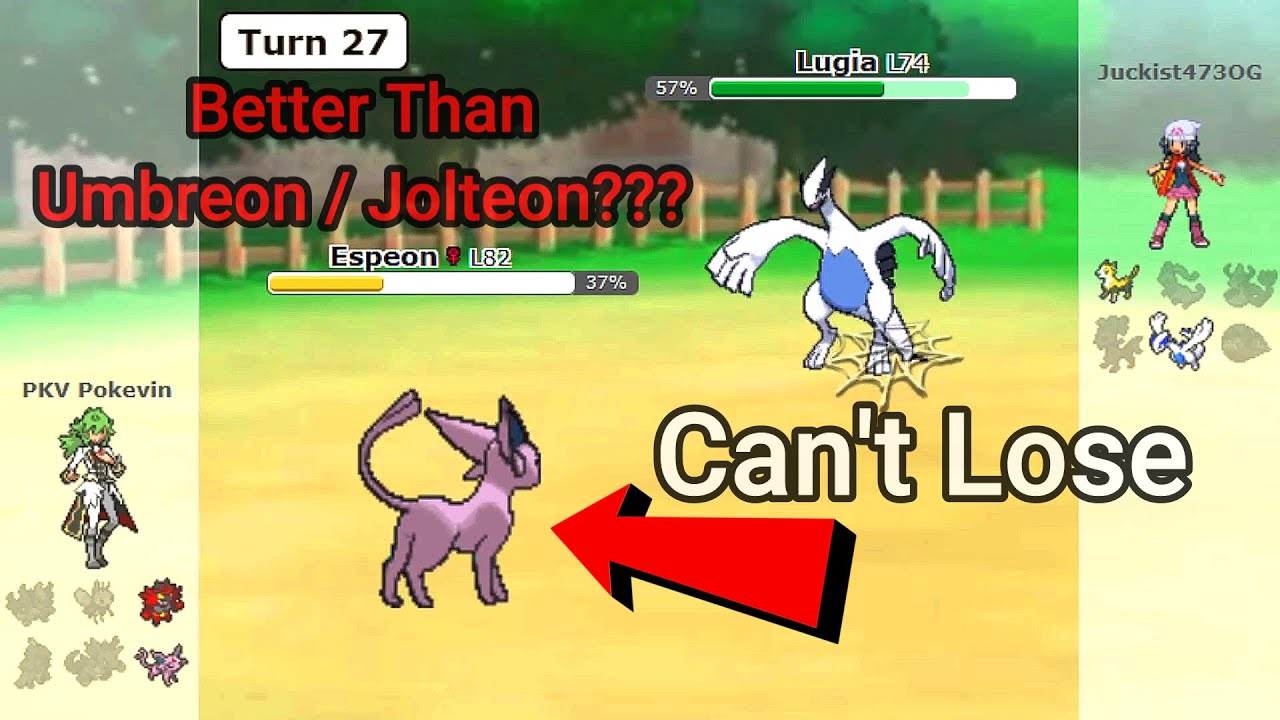 Espeon Beat a Legendary 1 VS 1! (Pokemon Showdown) (High Ladder)