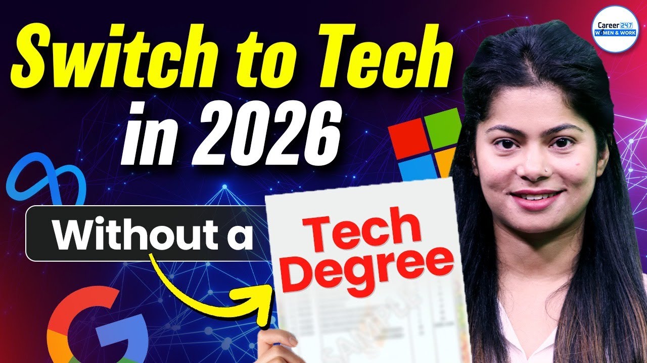 How to Get a Tech Job in 2026 Without Coding | India&rsquo;s Best No-Degree Tech Careers | Career247