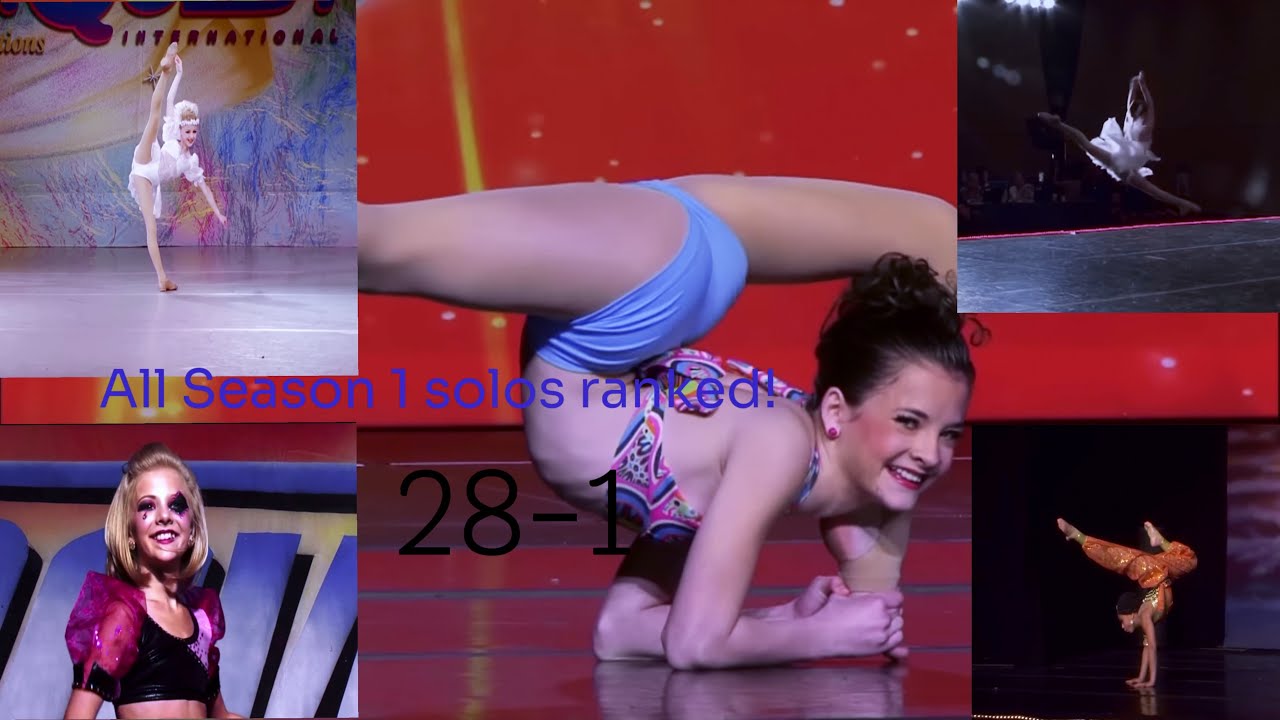 Ranking all season 1 solos! || dance moms