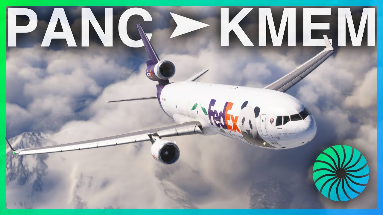 MSFS LIVE | *PRE-RELEASE* TFDi MD-11 | FedEx OPS!! | Anchorage (ANC) ✈ Memphis (MEM) | #msfs2020