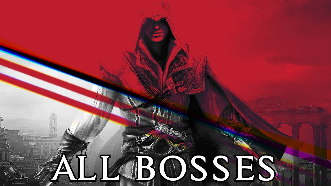 Assassin's Creed 2 All Bosses + Ending [1080p, 60fps]