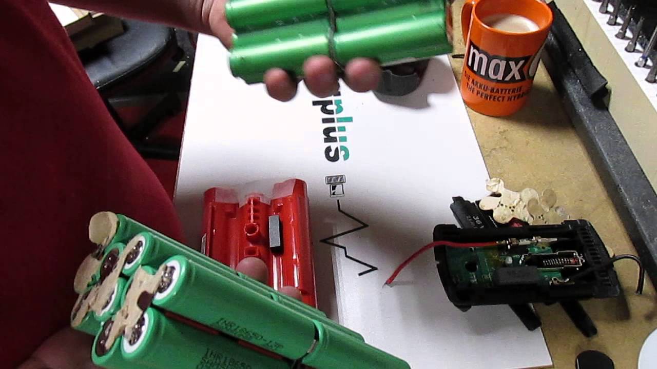 Akkureparatur - Zellentausch - BTI / BOSCH 36 VLI - 36 Volt Li-Ion Akku