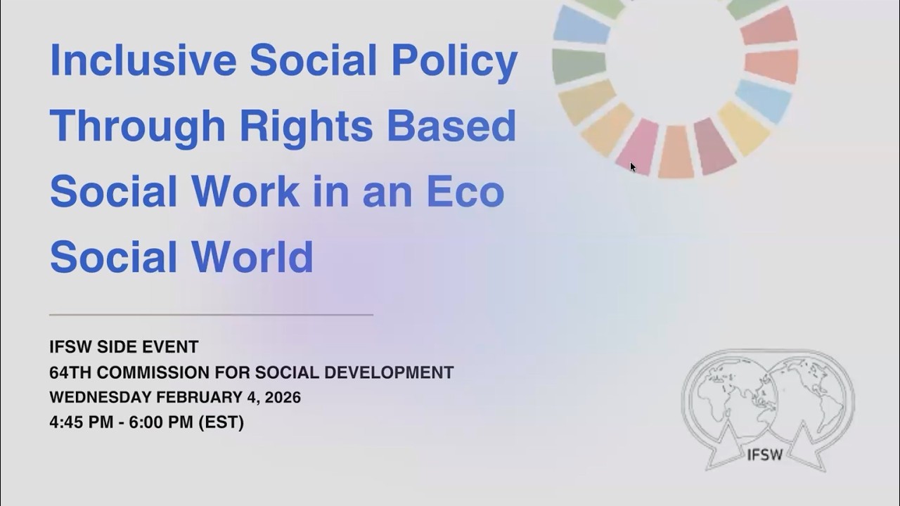 IFSW UN Side Event for CSocD64