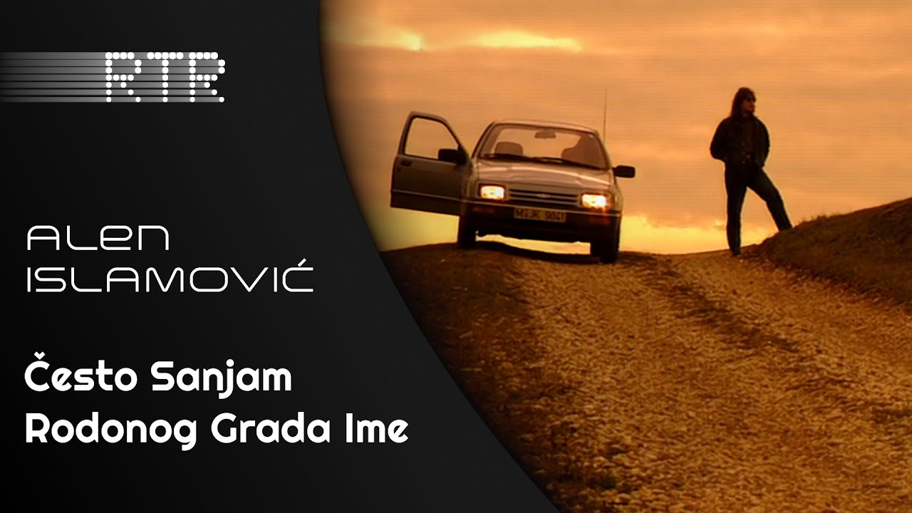 Često Sanjam Rodnog Grada Ime - Alen Islamović // 1992 (VIDEO SPOT)