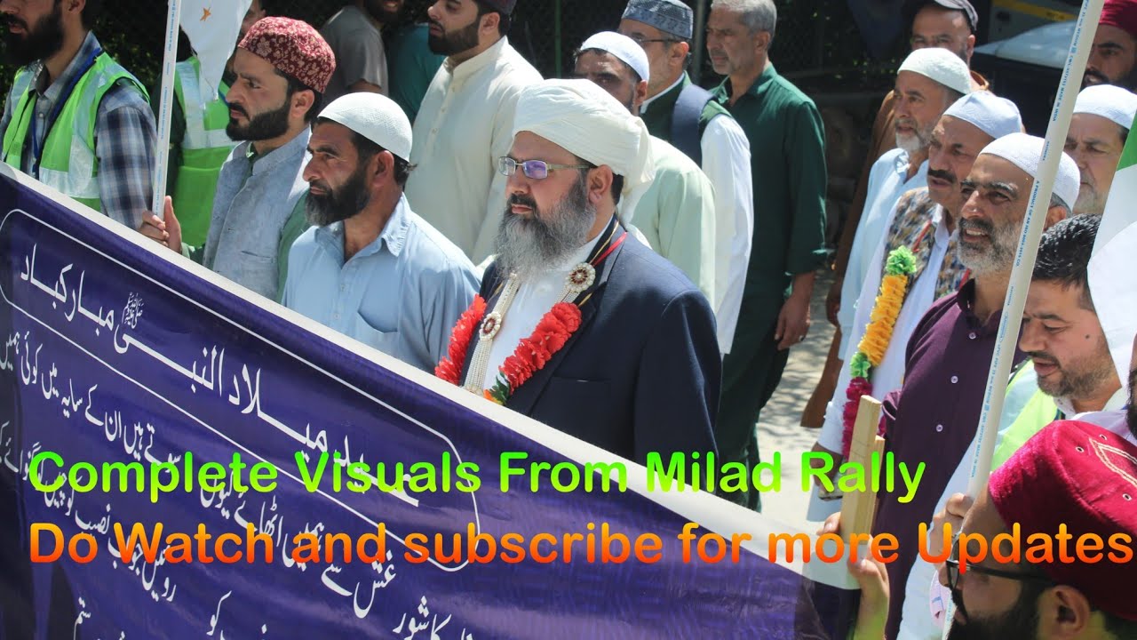 MilaD Procession 2025 From Jamia MasjiD Owasiya to Jamia Zia Ul Islam RuPwan HaFroo 