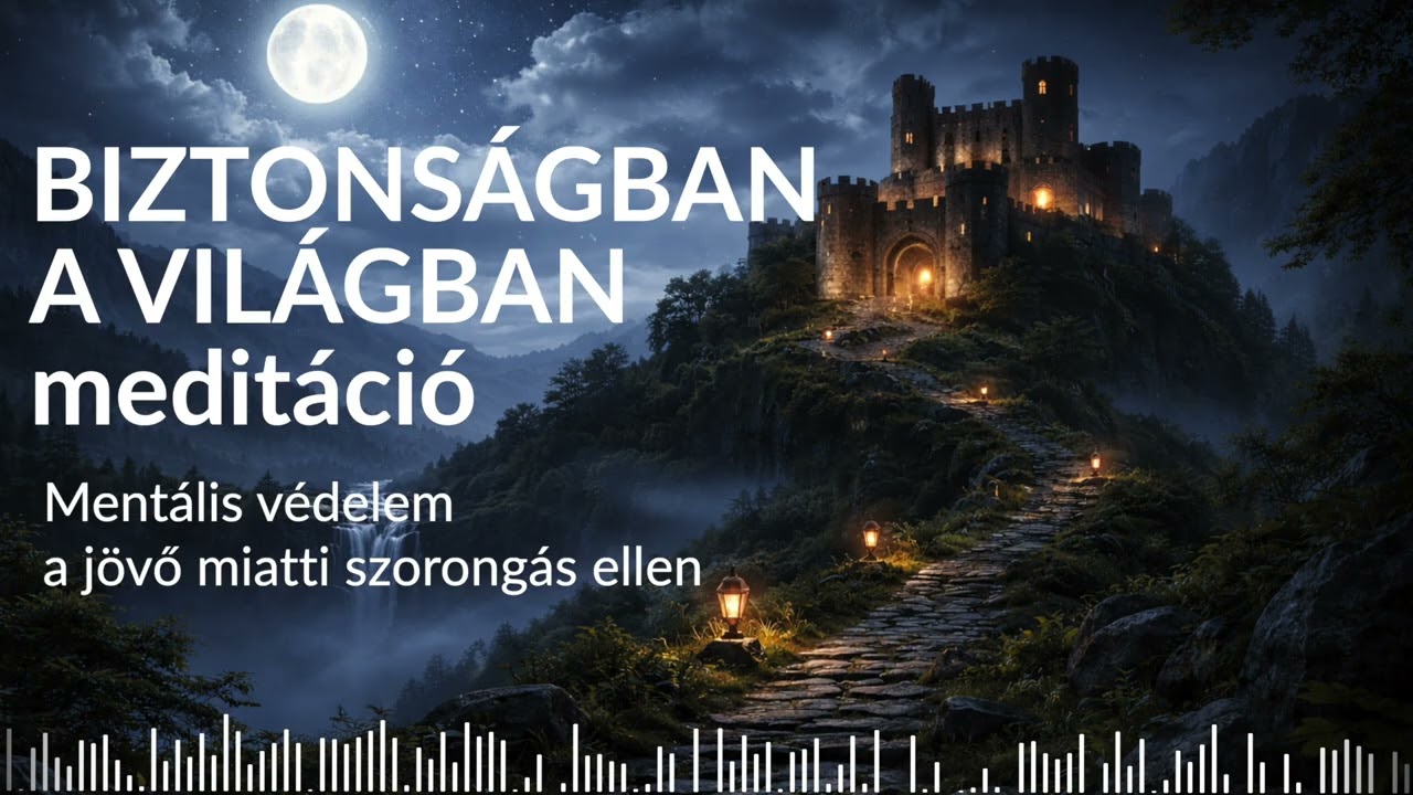 BIZTONSÁGBAN A VILÁGBAN - meditáció. Mentális védelem a jövő miatti szorongás ellen. Domján András