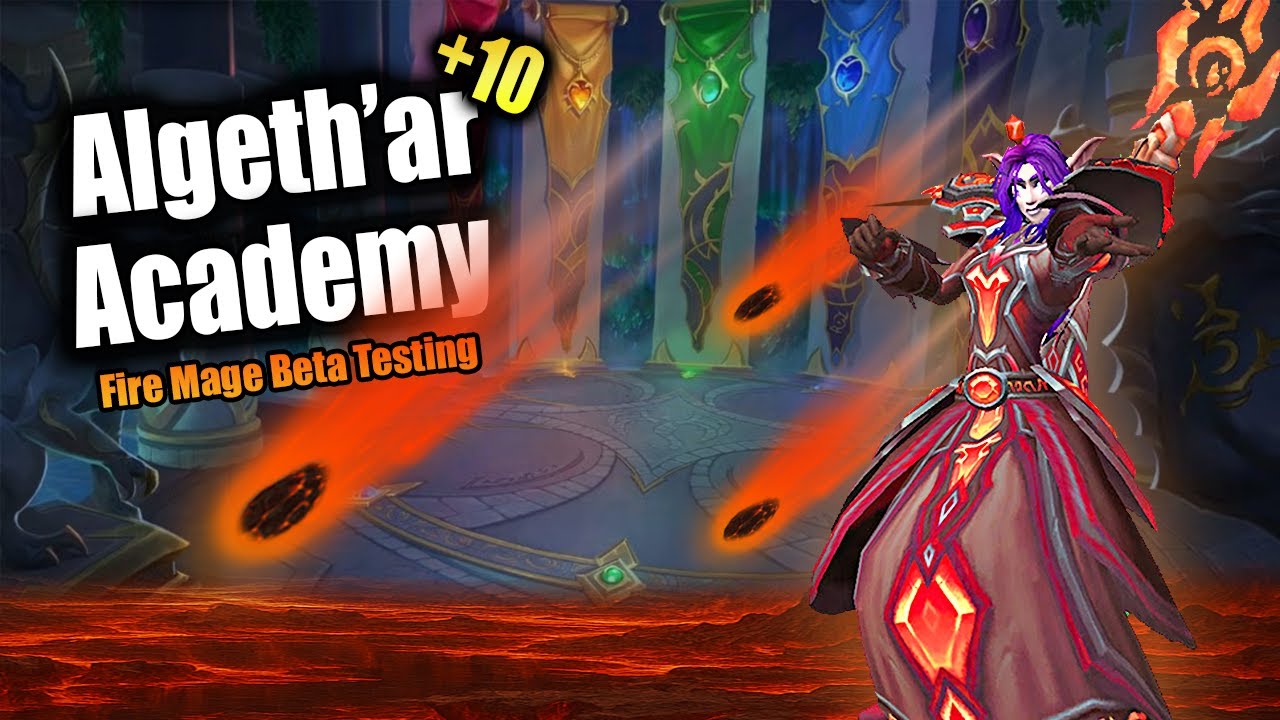 500k Burst! Sunfury Fire Mage Beta Testing! | +10 Algeth'ar Academy | 12.0 Midnight Beta