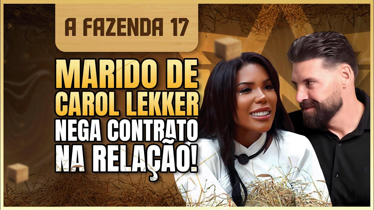 EXCLUSIVO: MARIDO DE CAROL LEKKER DIZ QUE ELA NÃO É ‘DO JOB’ E NÃO TEM CONTRATO  | LINK PODCAST