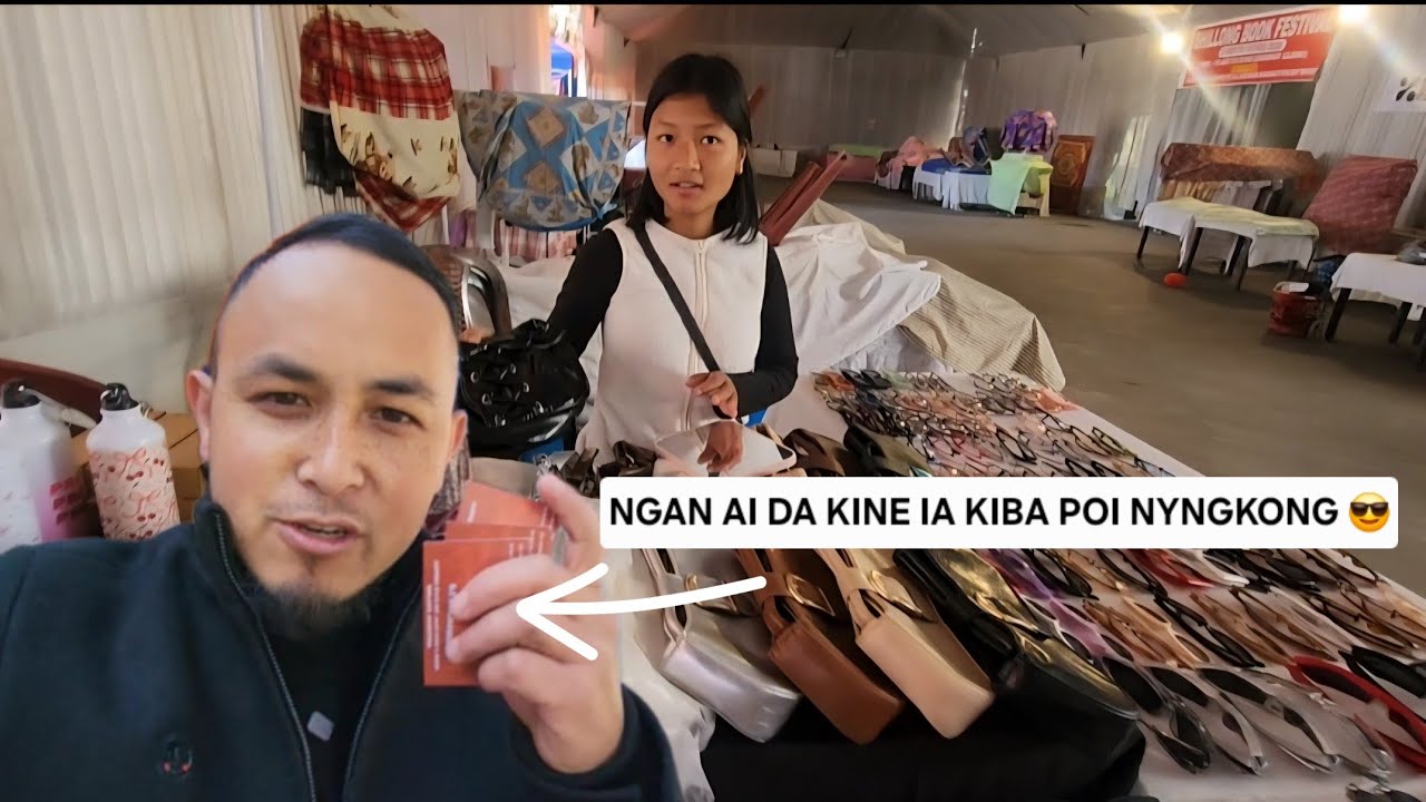 Hiar ka iew hangne mynta, wan kyrshan lem ia kine baroh 🙏
