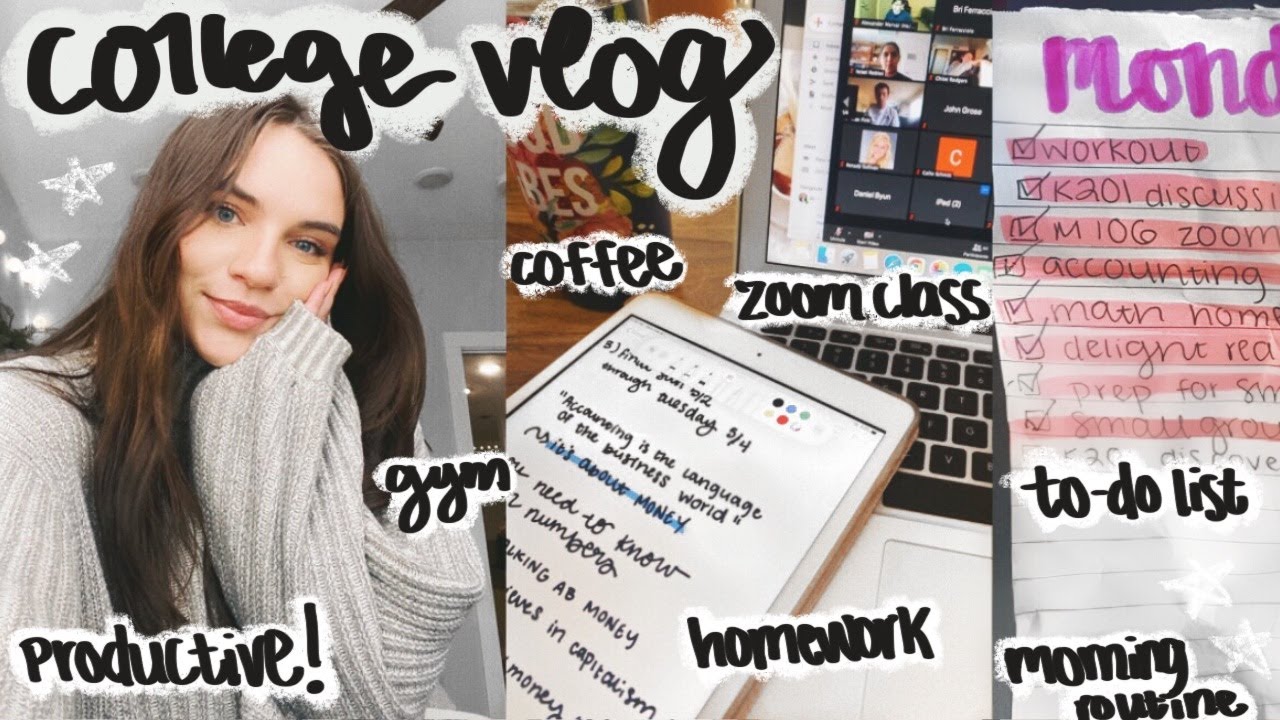 COLLEGE DAY IN MY LIFE (PRODUCTIVE VLOG) | indiana university