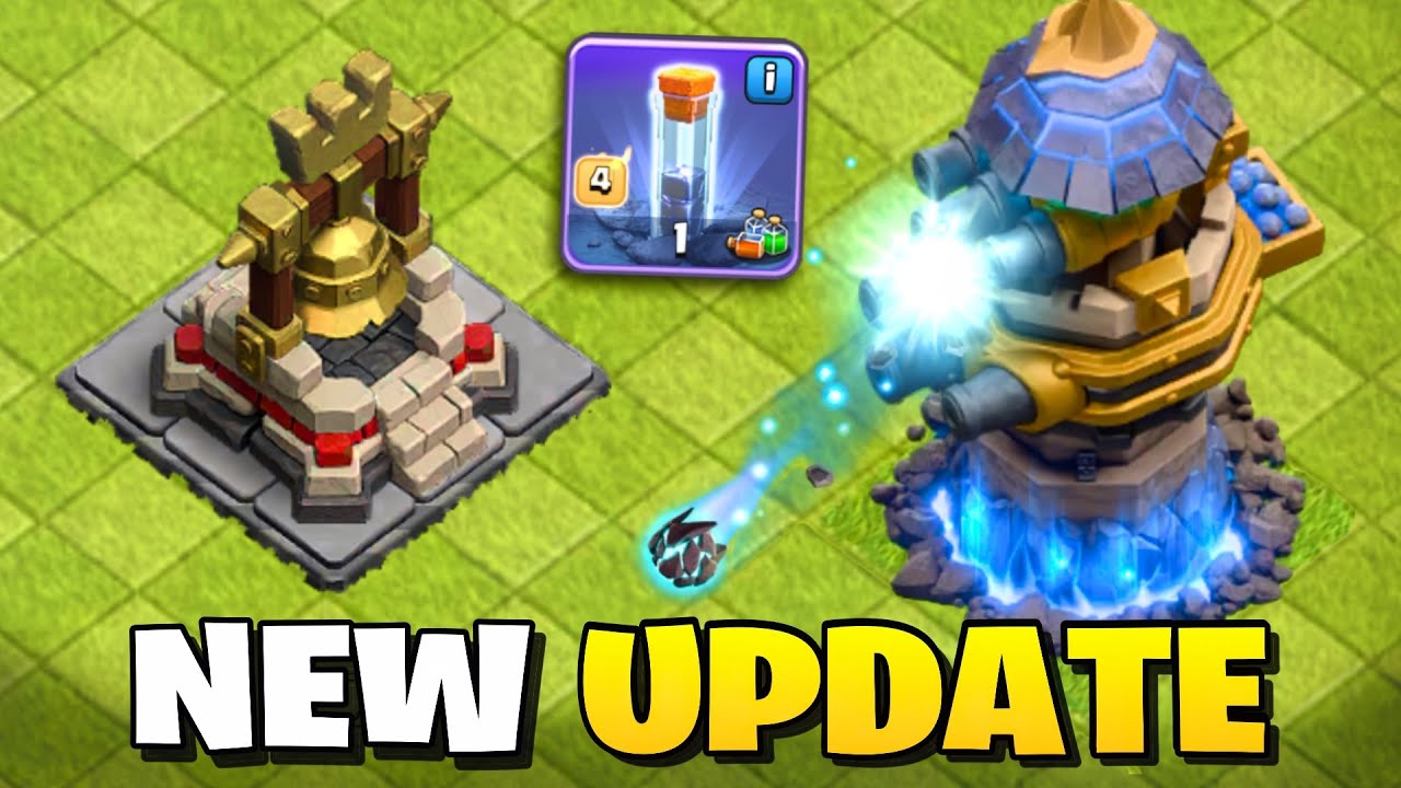 Clash of Clans: новая башня мести, заклинание тотема, магазин модной одежды и защитные сооружения...