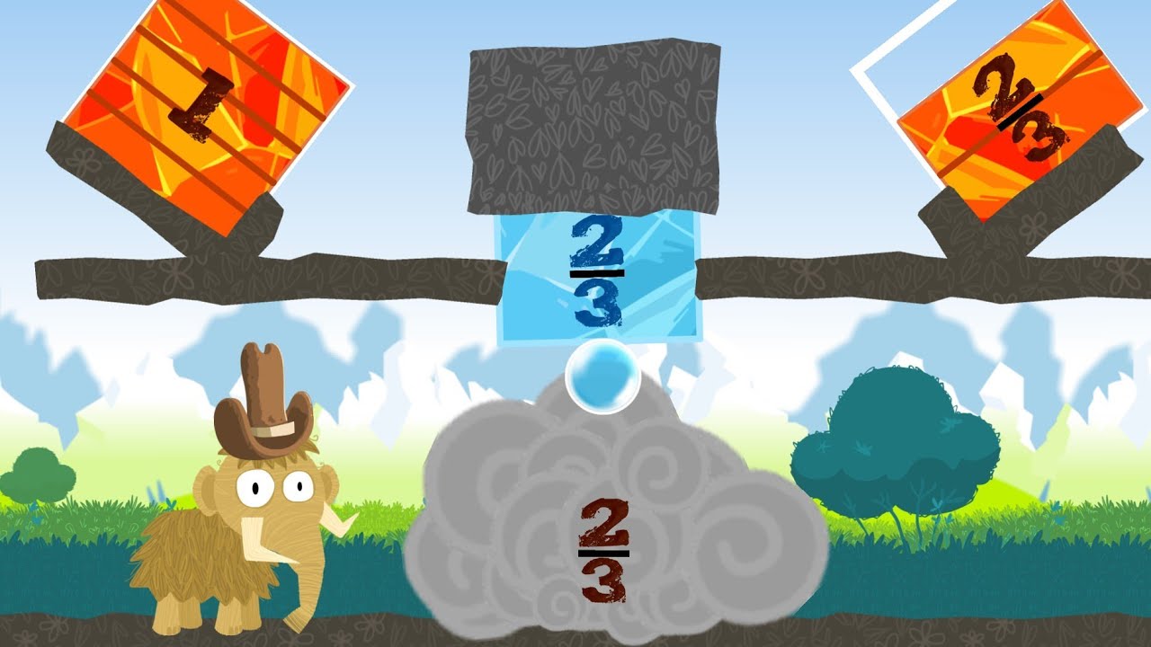 Slice Fractions - Physik Puzzler f&uuml;r Kinder + Bruchrechnen lernen (iOS/Android)