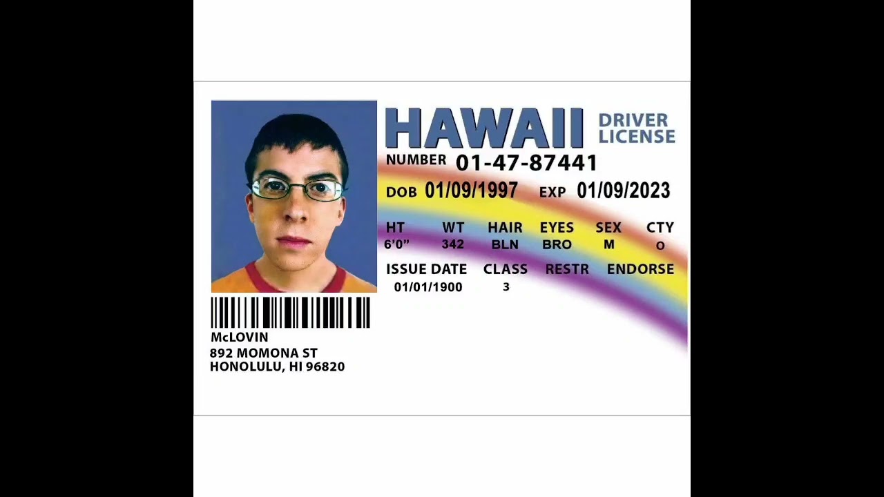 McLovin's Driving Licence For Roblox Verification (Free Voice Chat) #mclovin #robloxvoicechat