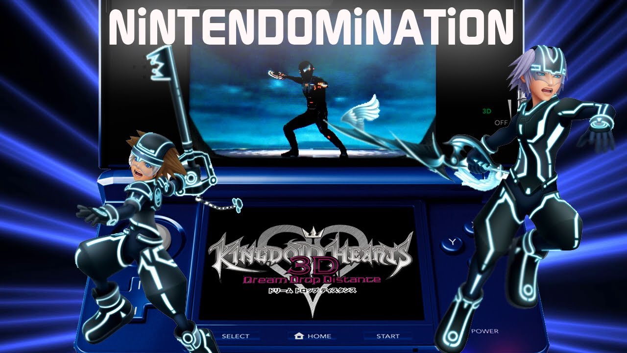 Kingdom Hearts 3D - 30 Minutes TRON Overload キングダム ハーツ 3D