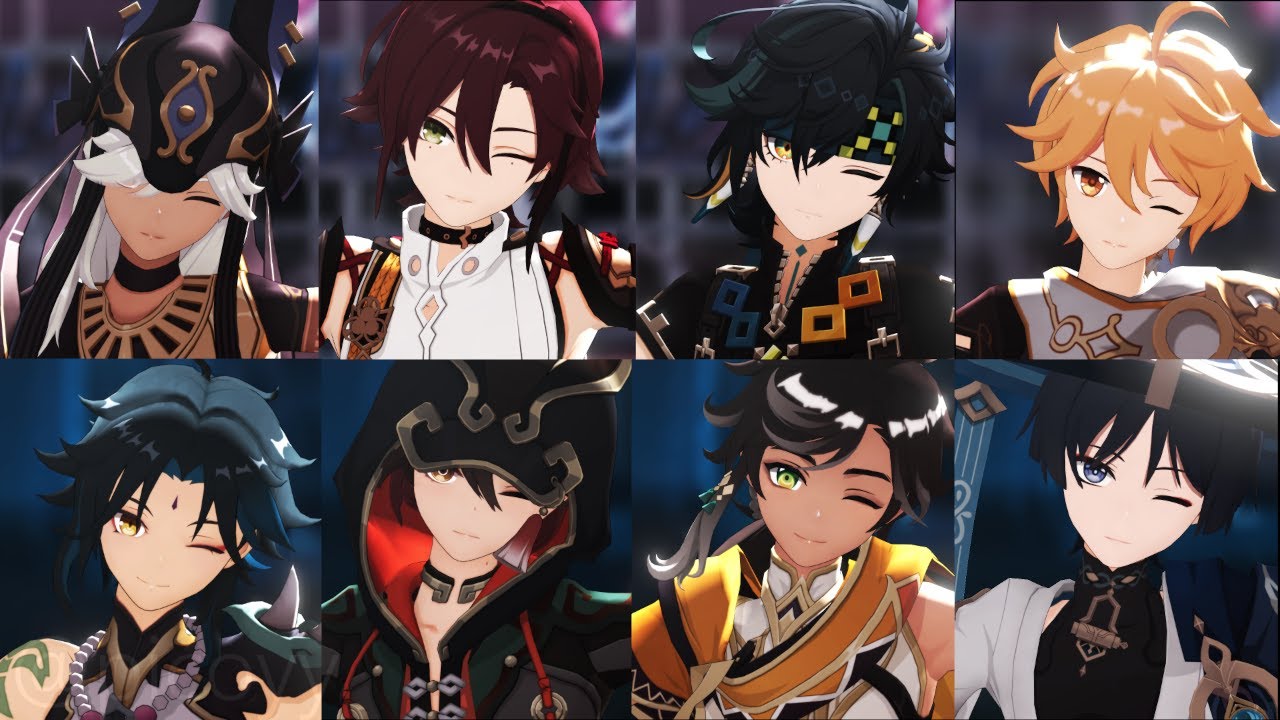 【MMD/原神 Genshin Impact】ビビデバ【魈/キィニチ/放浪者/平蔵/嘉明/セトス/セノ/空】