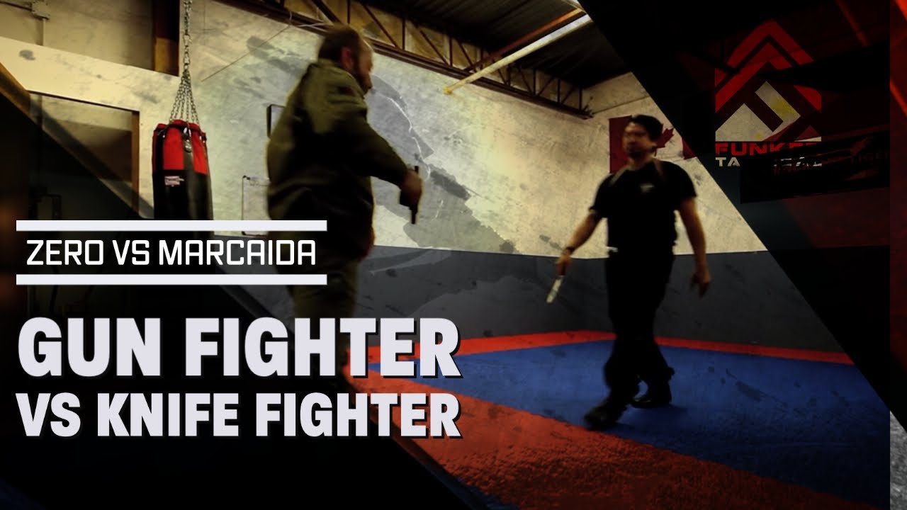 Elite Knife Fighter против Elite Gun Fighter — СЫРЫЕ, НЕОБРЕЗАННЫЕ, НИКОГДА НЕ ИЗДАННЫЕ КАДРАМИ