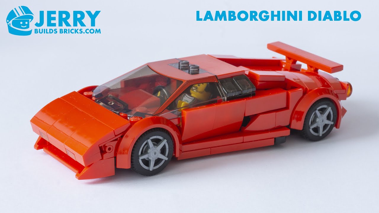 LEGO Lamborghini Diablo instructions (MOC 