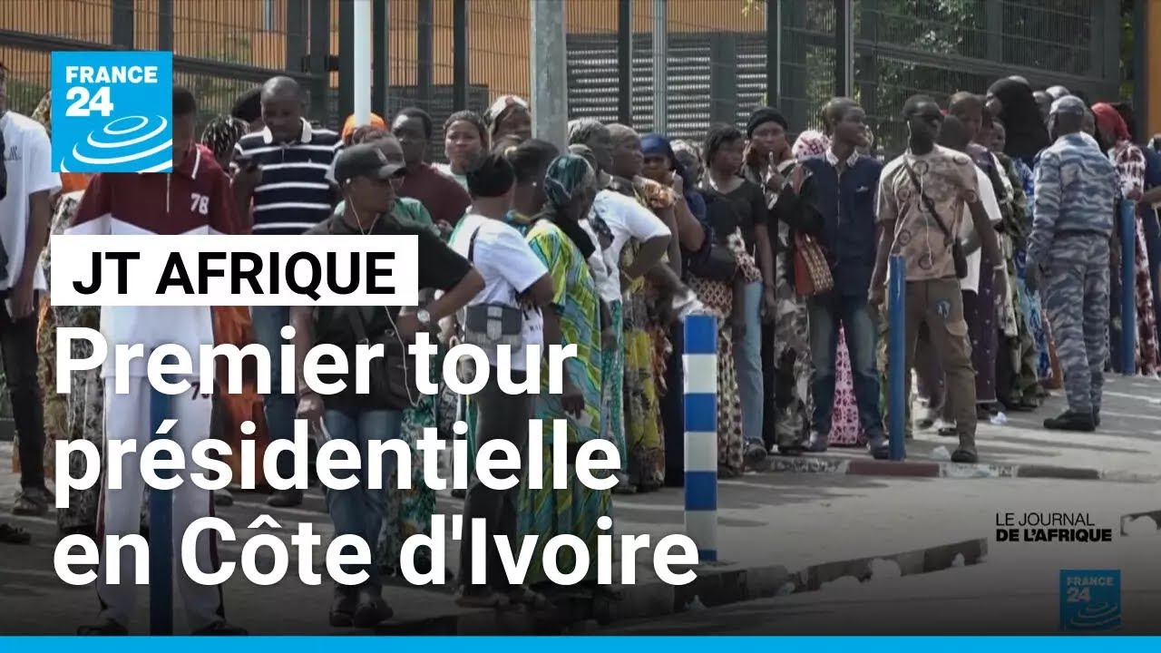 Premier tour de la présidentielle ivoirienne : vote dans le calme, incidents sporadiques