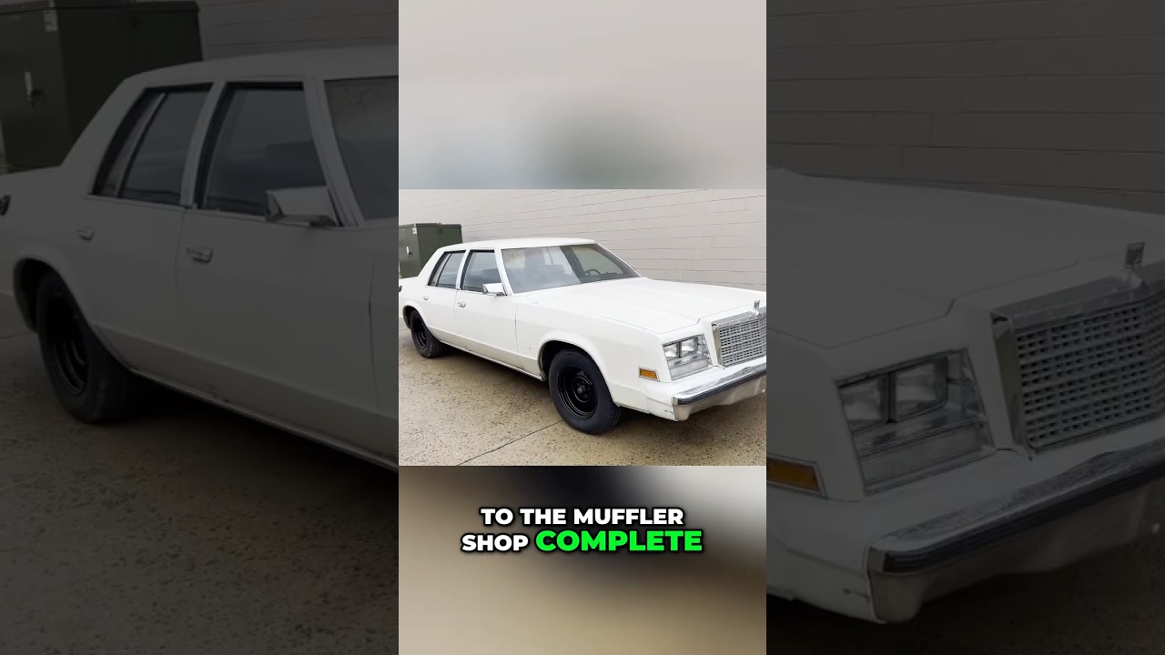 Mopar Patrol (31) - 1979 Chrysler POLICE CAR Resto: Transmission Time Lapse!