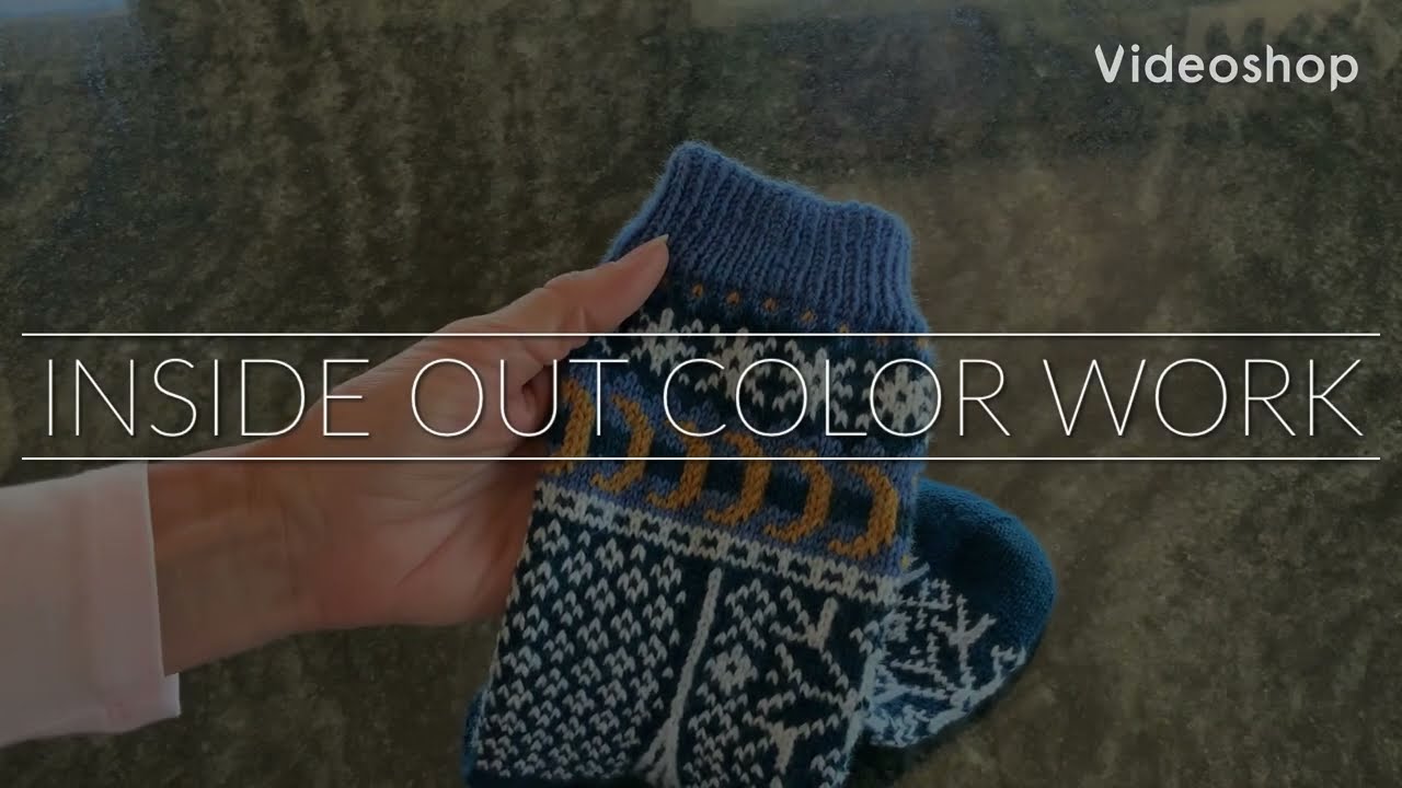 Inside Out Color Work for Small Circumference Projects