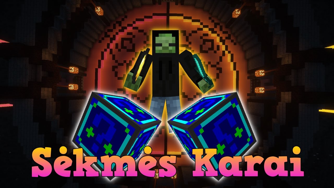 Sėkmės Karai #12 Daug lucky blockų! w/Edvisss