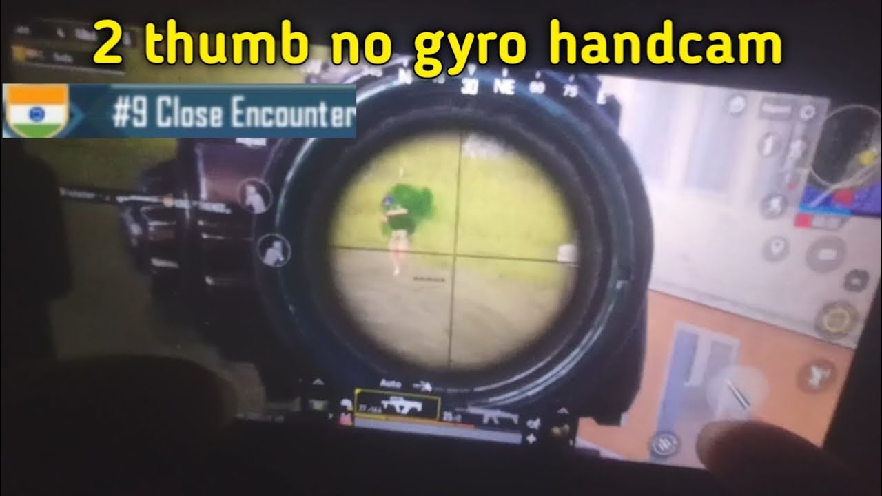 Default controls 2 finger without gyroscope handcam 2 thumb handcam non gyro handcam low end device