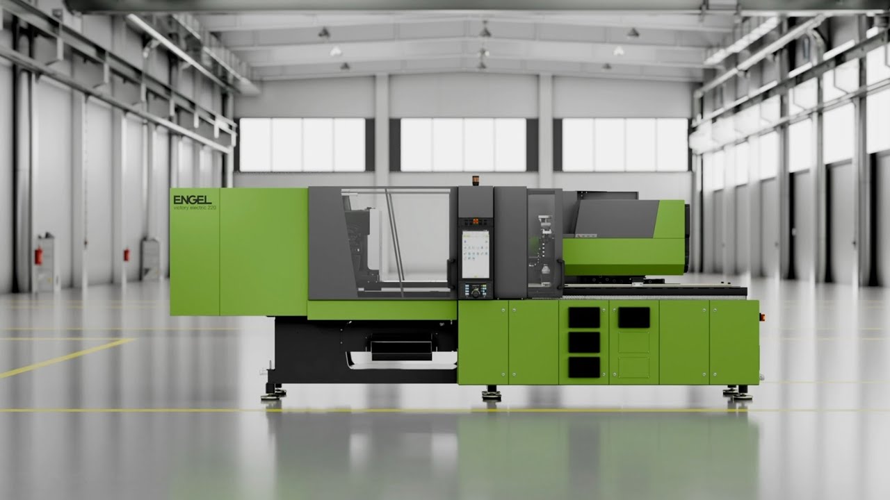 Compact, electric, flexible | Tie-bar-less ENGEL victory electric IMM