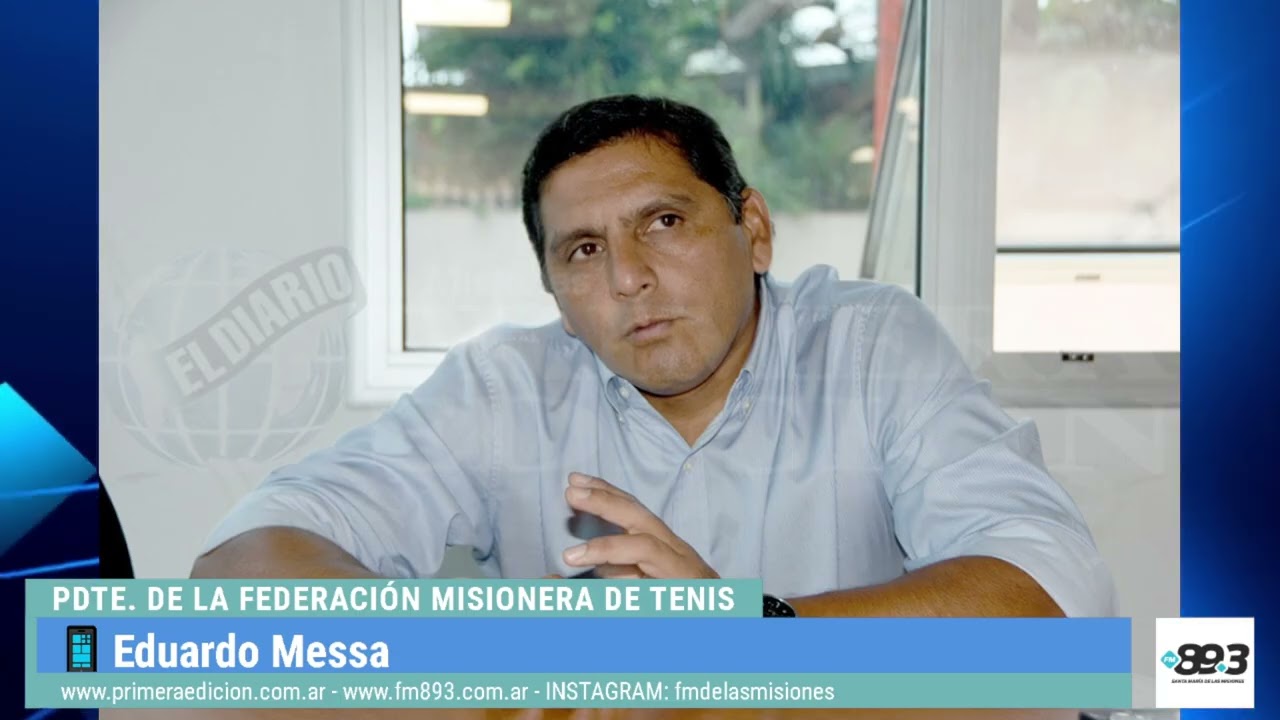 “El objetivo es levantar la base del tenis misionero”