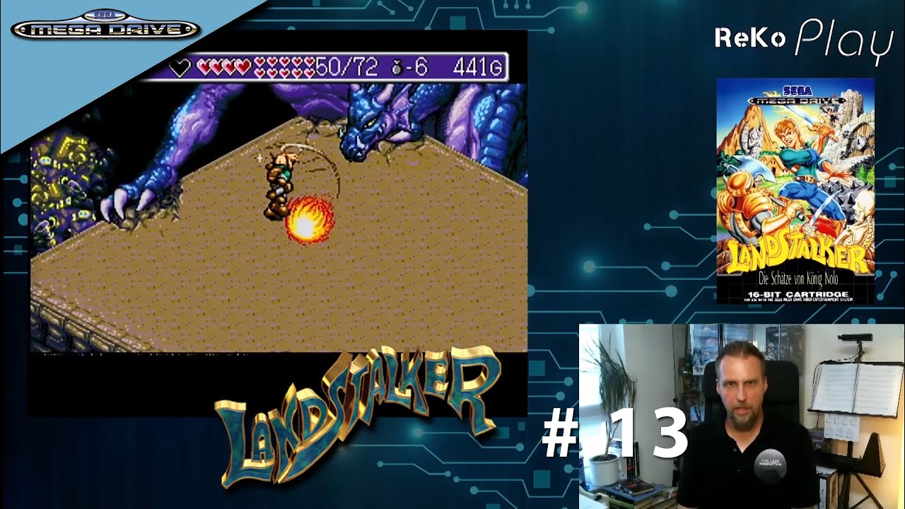 ReKo Play -#283- Landstalker (Mega Drive) König Nolos Labyrinth und Palast FINALE [Teil 13/13]