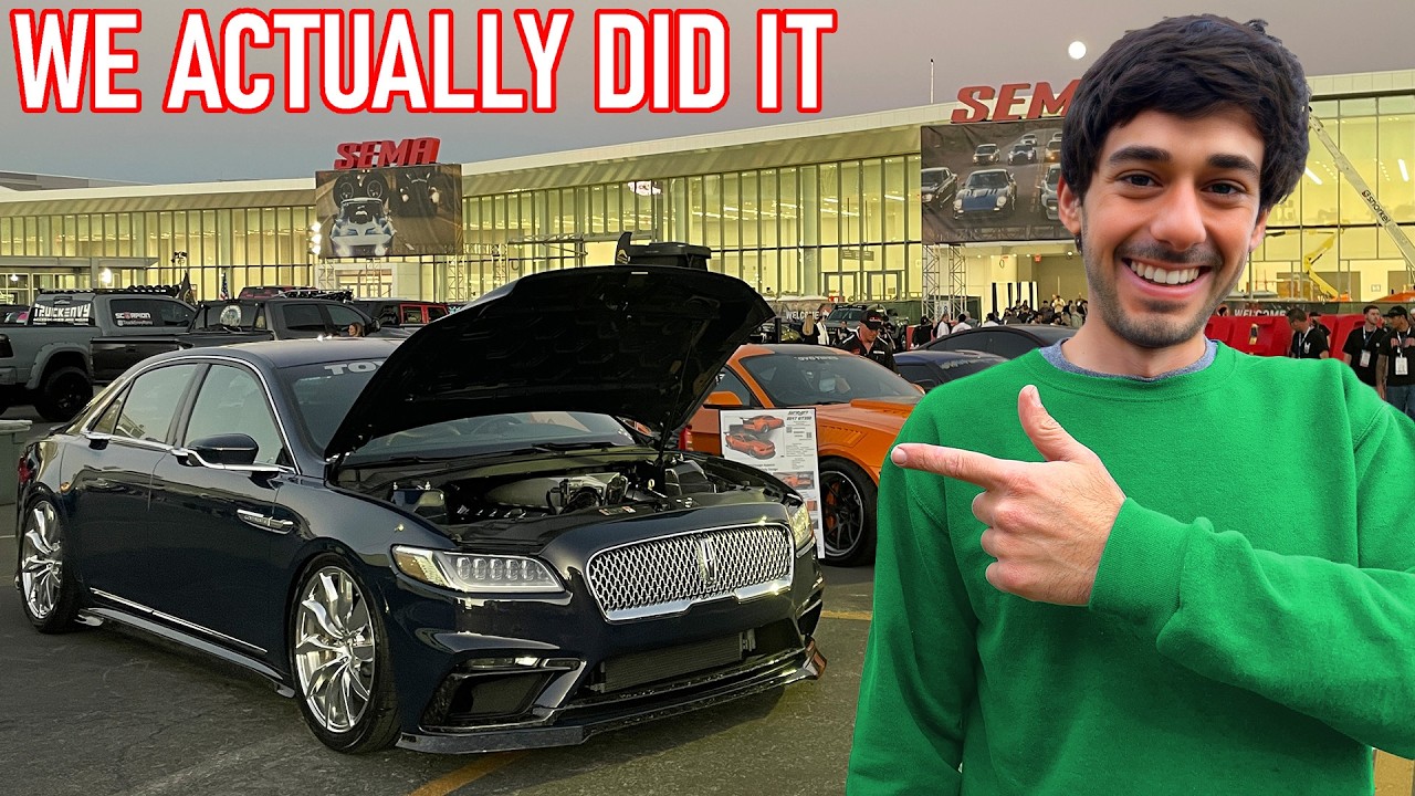 We Made It To SEMA! (Barely...)